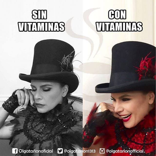 “Todo es mejor cuando estamos saludables. ¿No? Jajaja”- Olga Tañón.