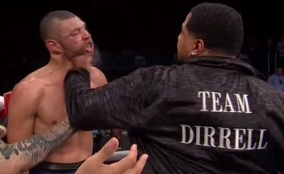 El venezolano José Uzcátegui fue agredido por el equipo de Andre Dirrell