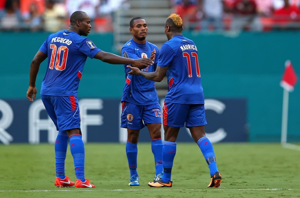 Al momento de realizarse el sorteo de la Copa América Centenario, la posición de Haití en el ranking de la FIFA es la 65.