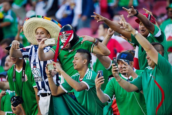 El 'Eh Puto' se escuchó hasta el quinto gol que México recibió
