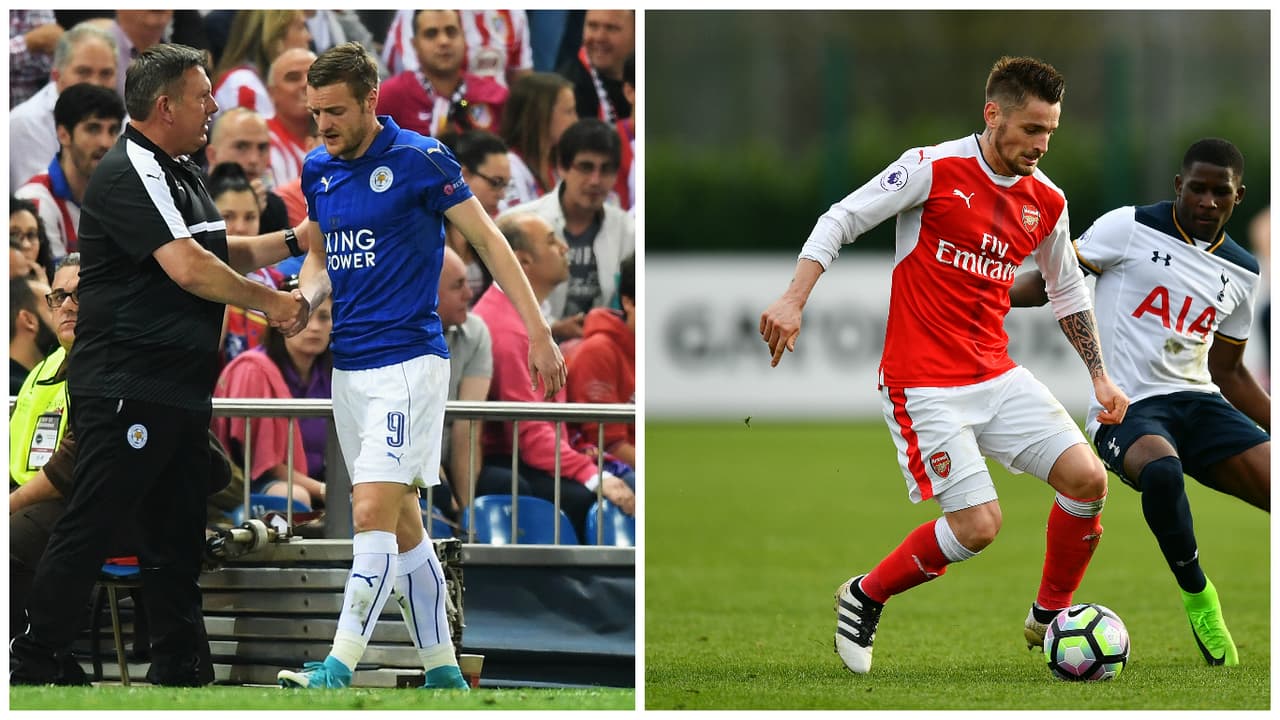 Nadie hubiera imaginado nunca que Jamie Vardy de Inglaterra y Mathieu Debuchy de Francia tuvieran esta similitud física tan asombrosa.