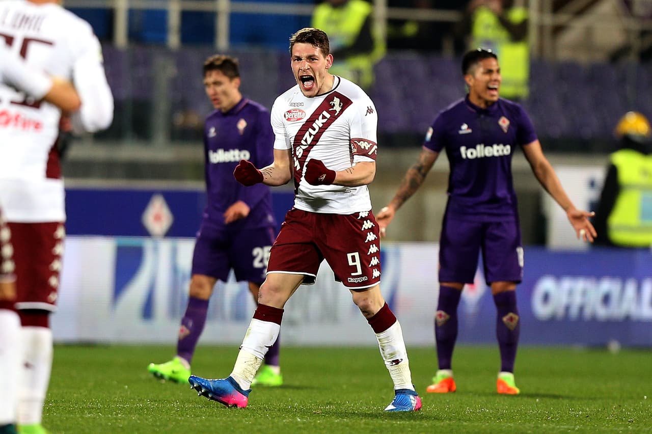 A falta de cinco minutos para el final llegó el empate del Torino. De nuevo, Belotti marcó y calló a todo el Artemio Franchi.