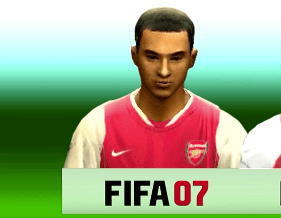 4) THEO WALCOTT | Potencial: 95 | Con 17 años de edad, el joven Walcott ya llevaba jugando profesionalmente dos años, y cursaba su segunda temporada con el Arsenal.