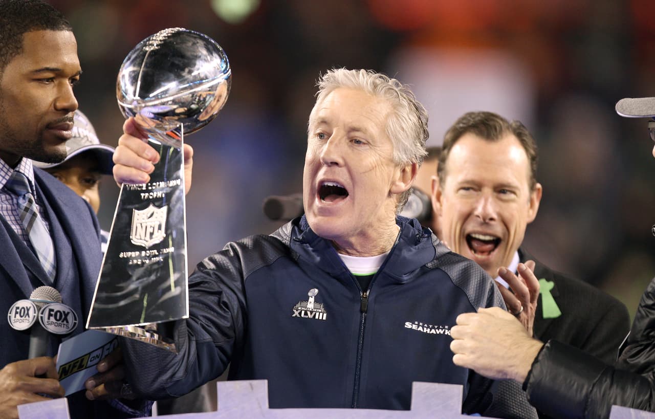 Pete Carroll (2010-2015) (60 victorias, 36 derrotas).