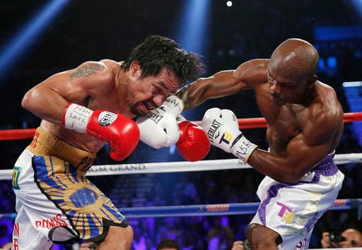 Manny Pacquiao dominó a Timothy Bradley y lo venció por decisión unánime en lo que sería su última pelea como boxeador profesional.