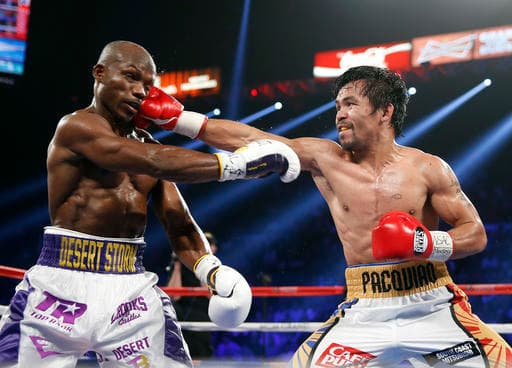 Manny Pacquiao dominó a Timothy Bradley y lo venció por decisión unánime en lo que sería su última pelea como boxeador profesional.