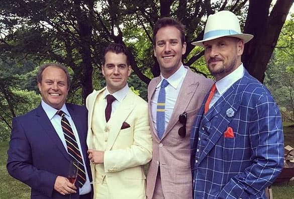 Henry Cavill y Armie Hammer son las estrellas de la nueva cinta de Ritchie.