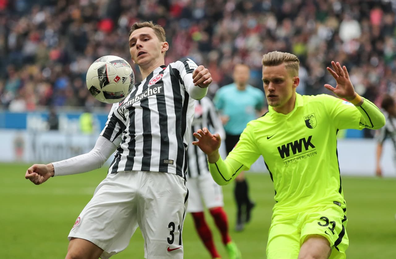 Frankfurt no encontró ninguna fórmula para igualar el partido en la primera parte.