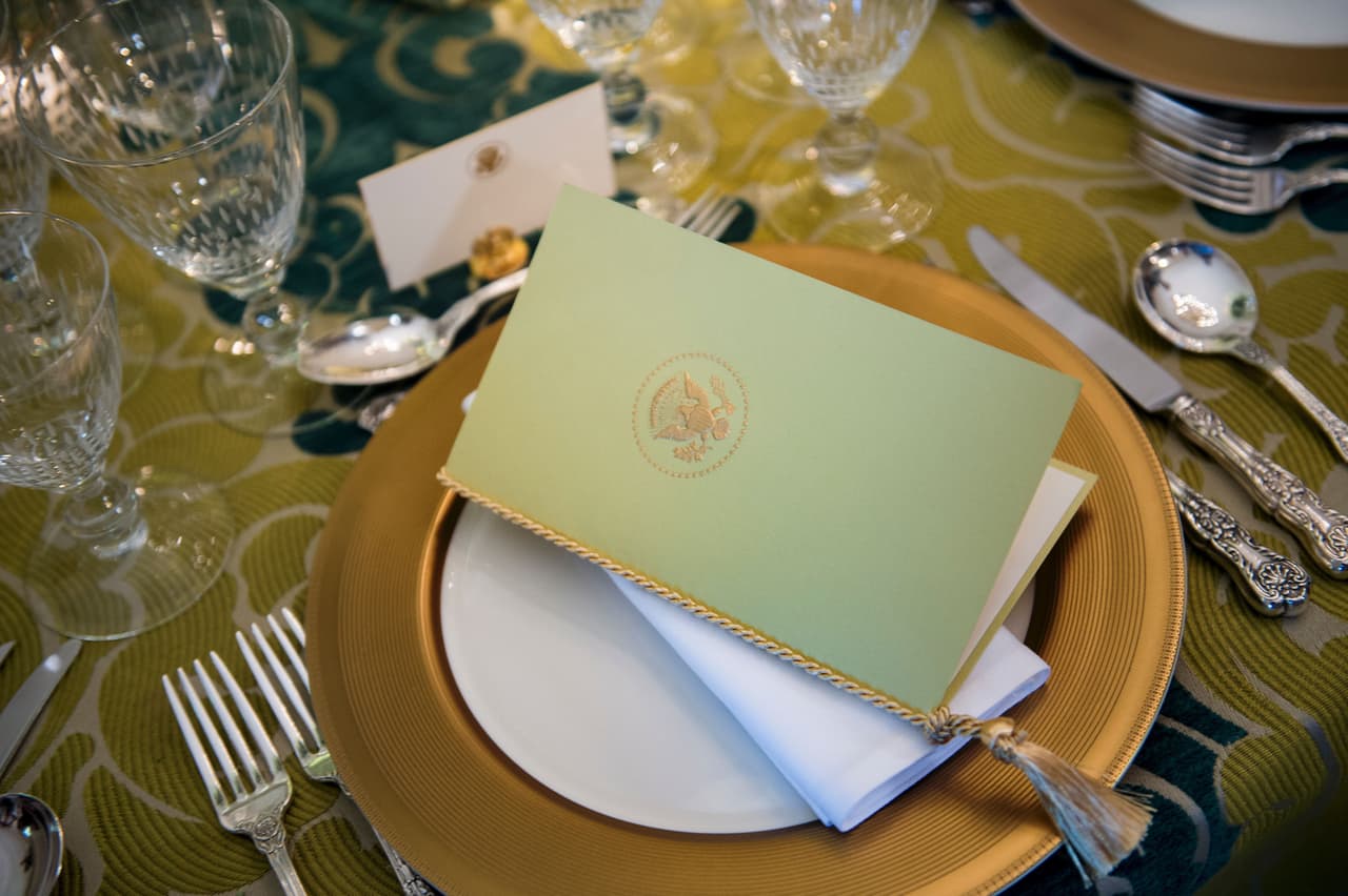 La Casa Blanca se prepara para la cena de estado que será ofrecida hoy en honor al Primer Ministro de Canadá Justin Trudeau.