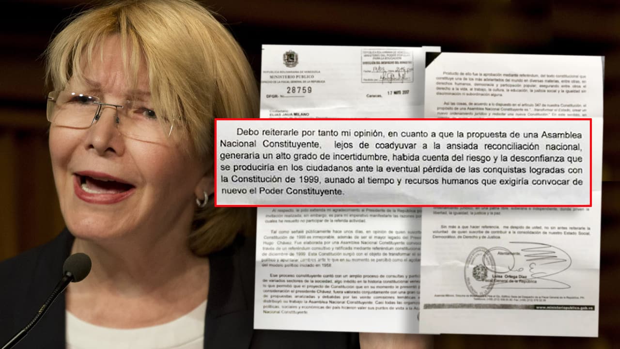 La fiscal general sigue mostrando fuerte oposición a las movidas legales del gobierno.