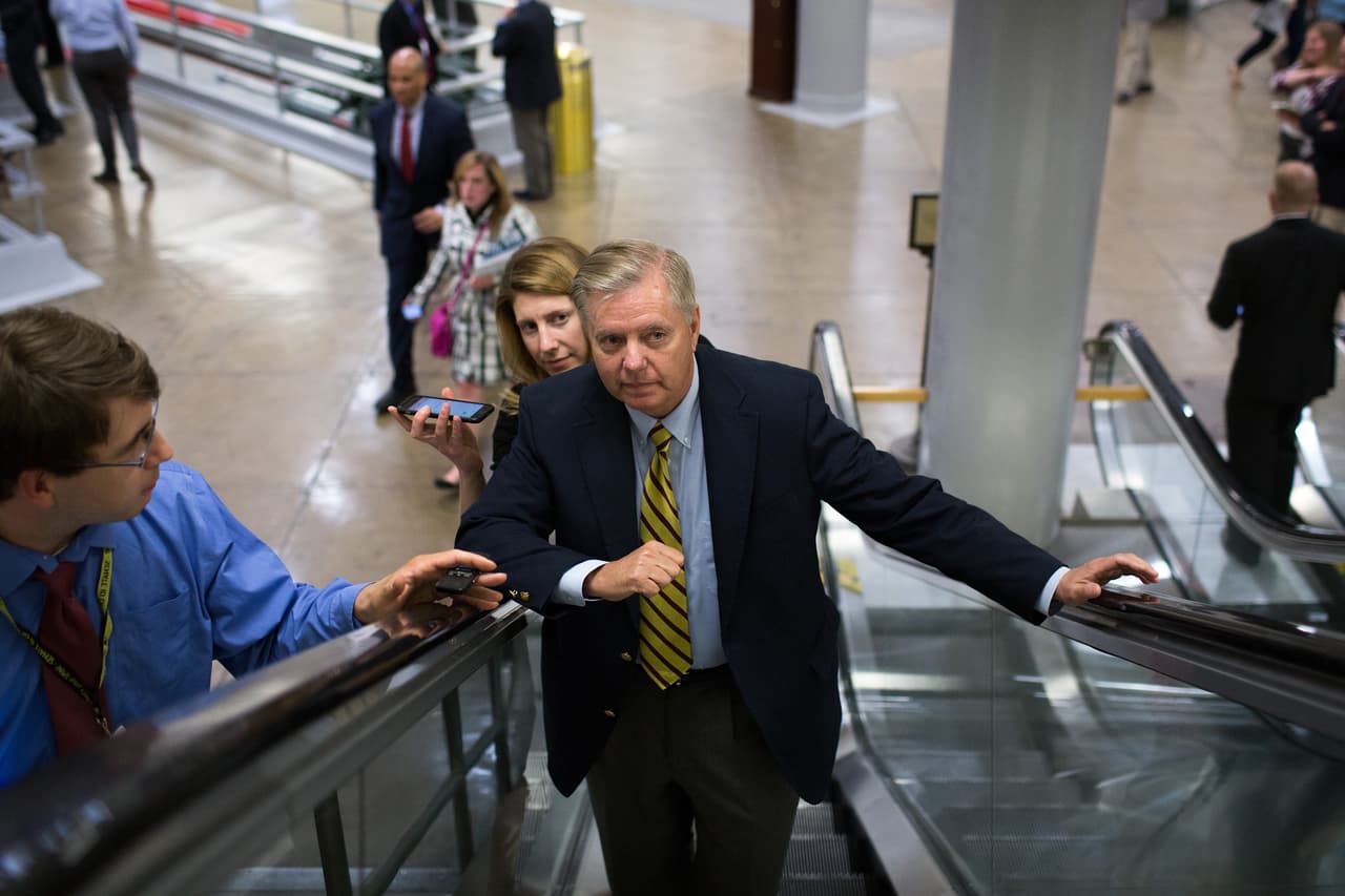 Lindsey Graham fue uno de los senadores que lideró el último intento de reforma migratoria integral