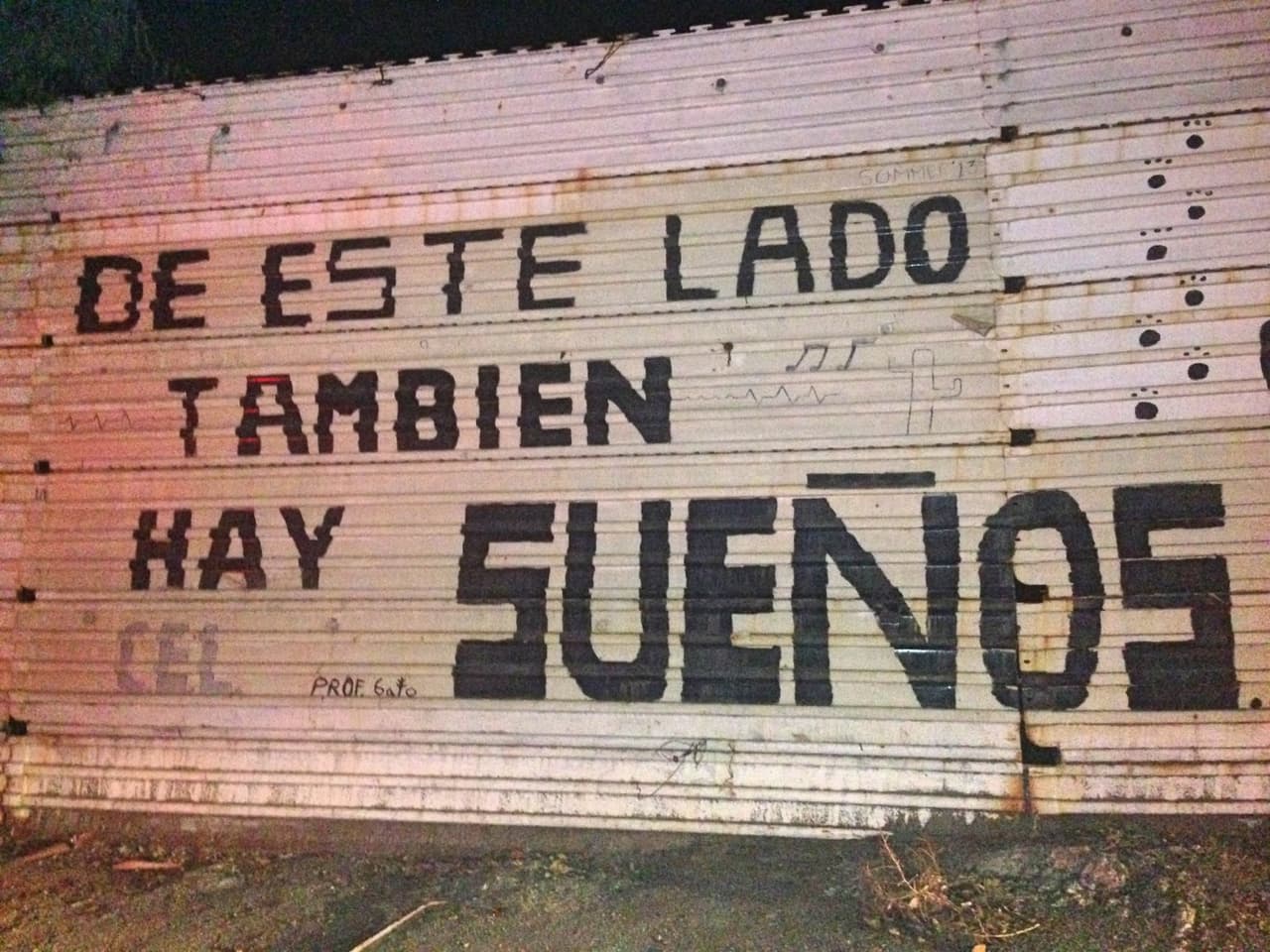 De este lado también hay sueños.