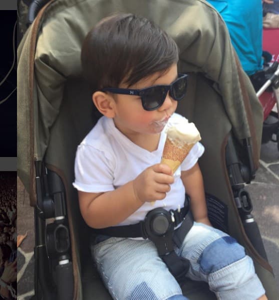 Además de exitosa y talentosa, Alejandra es mamá de Matteo. Este pequeñín le ha robado el corazón.