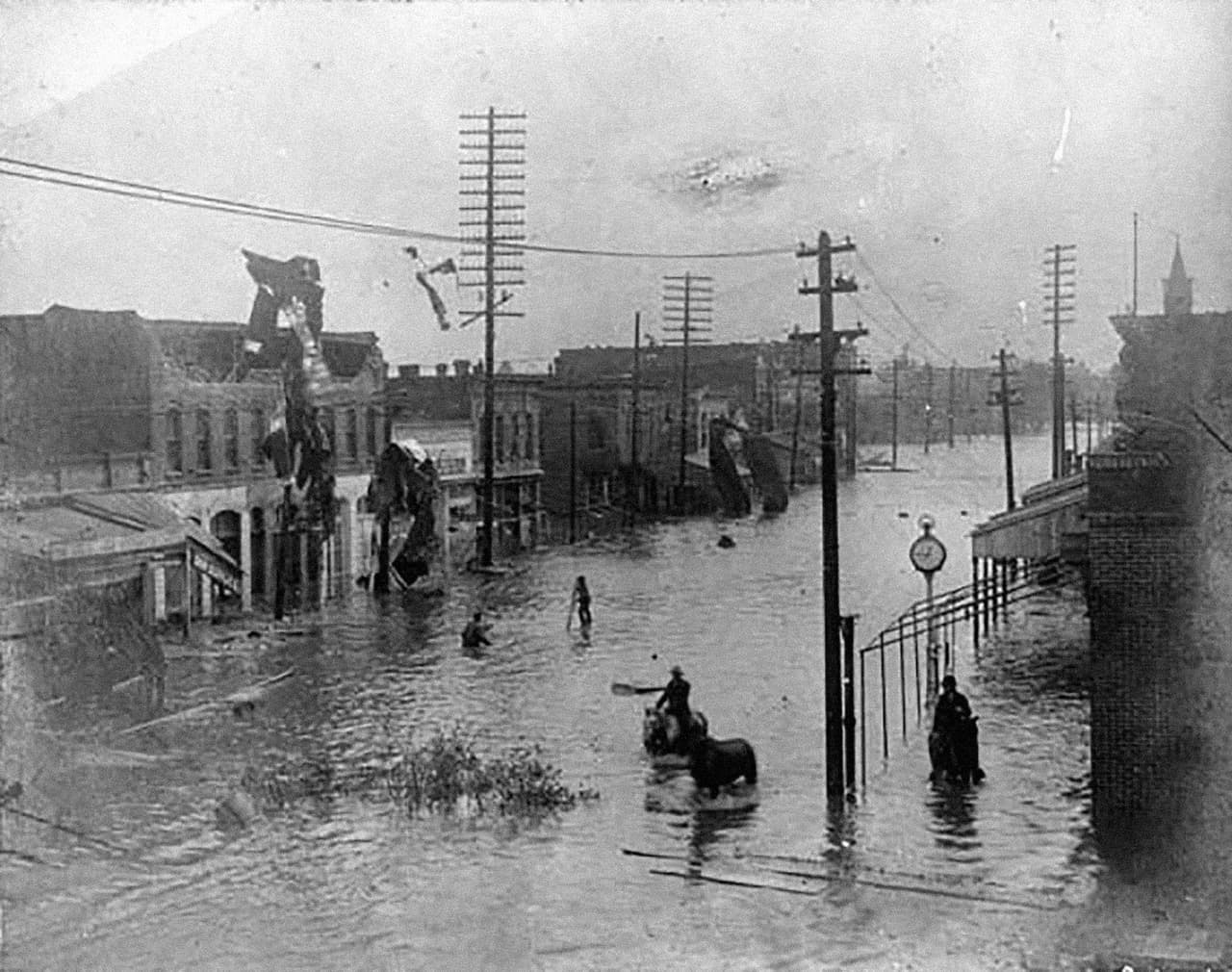 <b>7.- Huracán de Georgia y Carolina del Sur (1881). Fallecidos: 700 en ambos estados. </b>Aunque tocó tierra como huracán de categoría 2, afectó severamente las costas de Georgia y Carolina del Sur, causando importantes inundaciones.