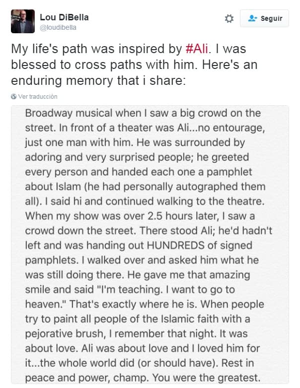 Falleció el llamado mejor boxeador de la historiay el mundo del deporte lamenta la muerte de Muhammad Ali.