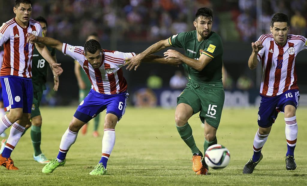 Paraguay y Bolivia durante la eliminatoria