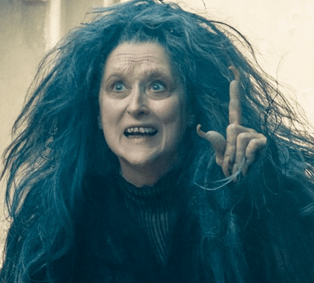 <b>'Witch'</b>
<br>Esa misma versatilidad se extiende a personajes como esta bruja, parte del documental 'In to the Woods', un estreno del 2014 dirigido por Rob Marshall.