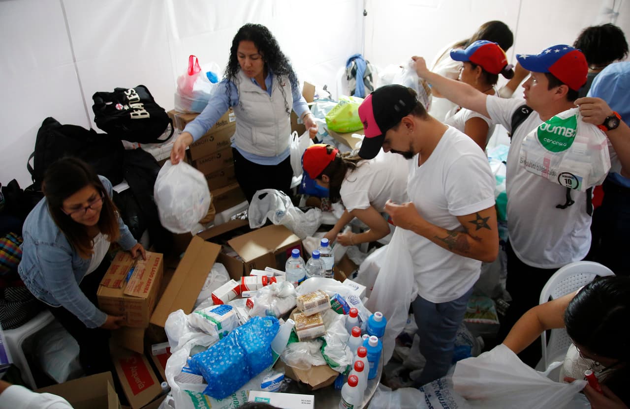 Colombia es uno de los países donde se han recolectado medicamentos para Venezuela.