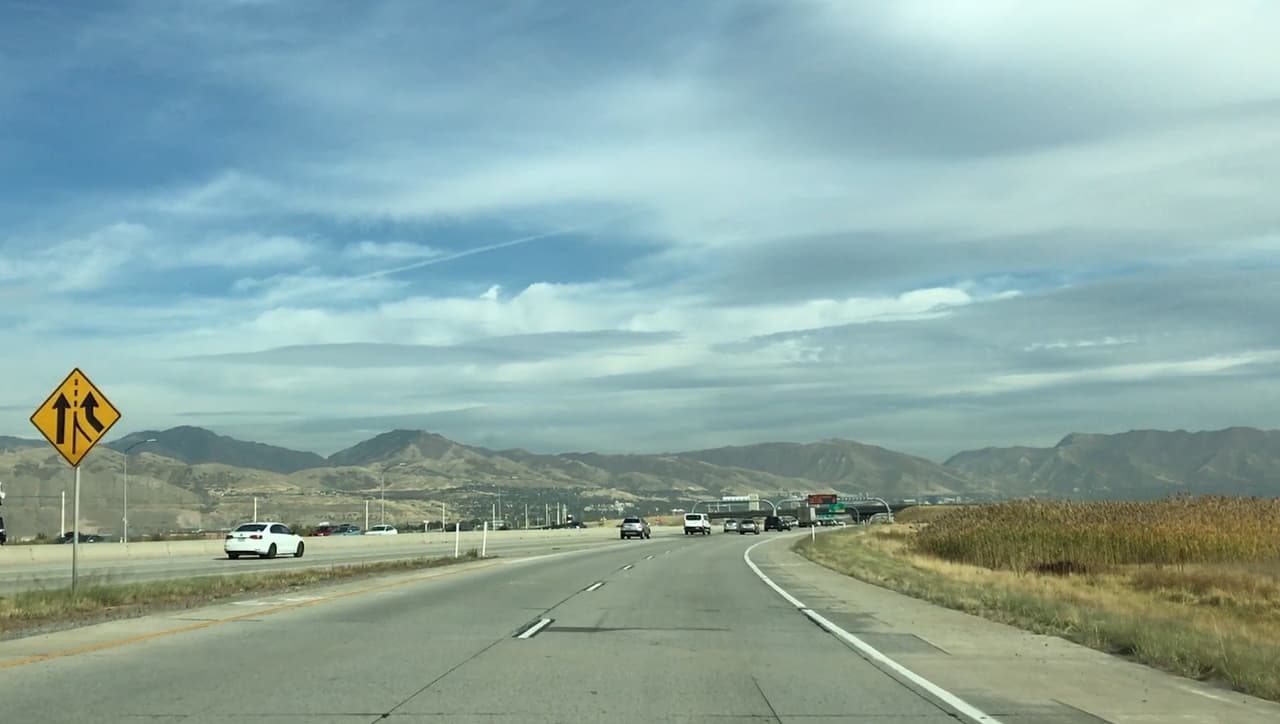 Llegada a Salt Lake City, capital de Utah.