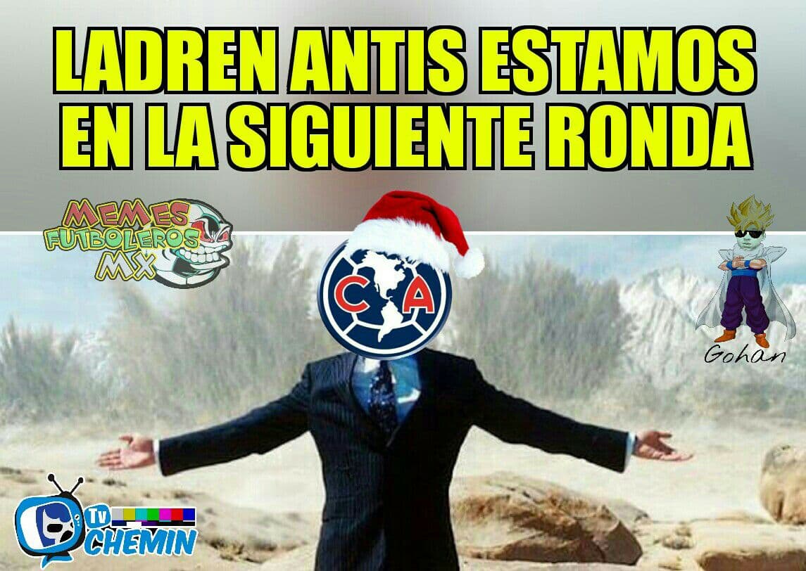 Los memes destacaron el triunfo de América y el pase a semis donde jugará ante Real Madrid, y también se burlaron de los que no son aficionados azulcremas.