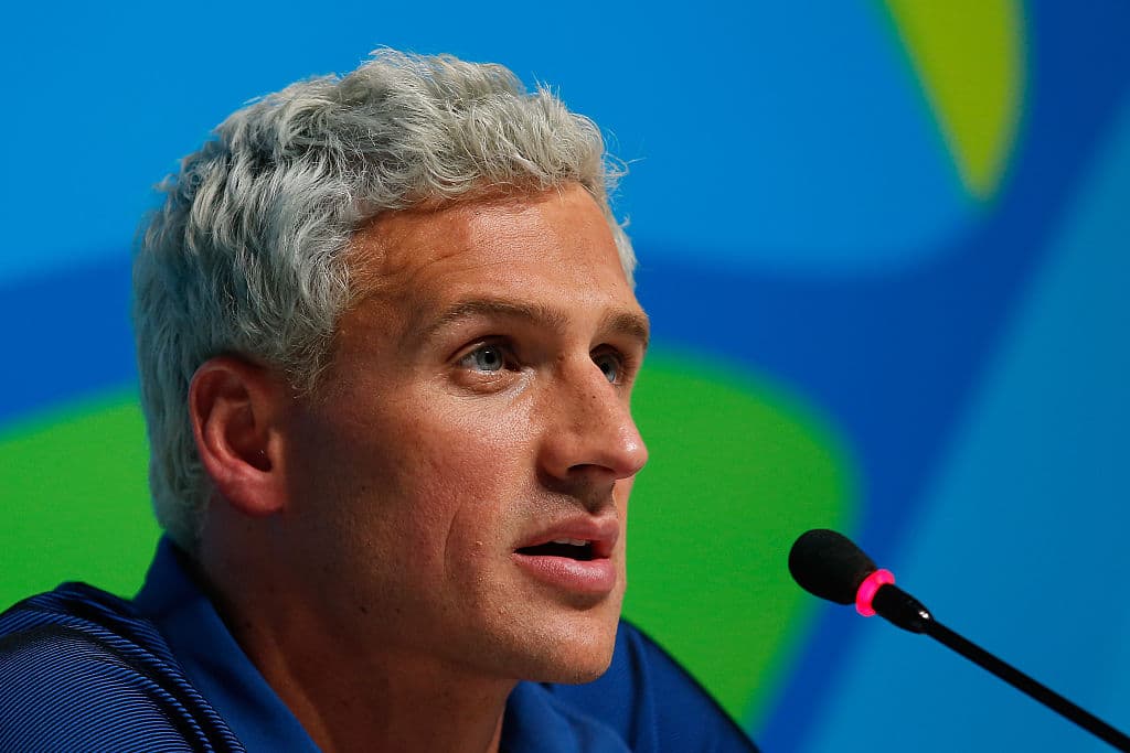 Ryan Lochte será suspendido por 10 meses según reportes.