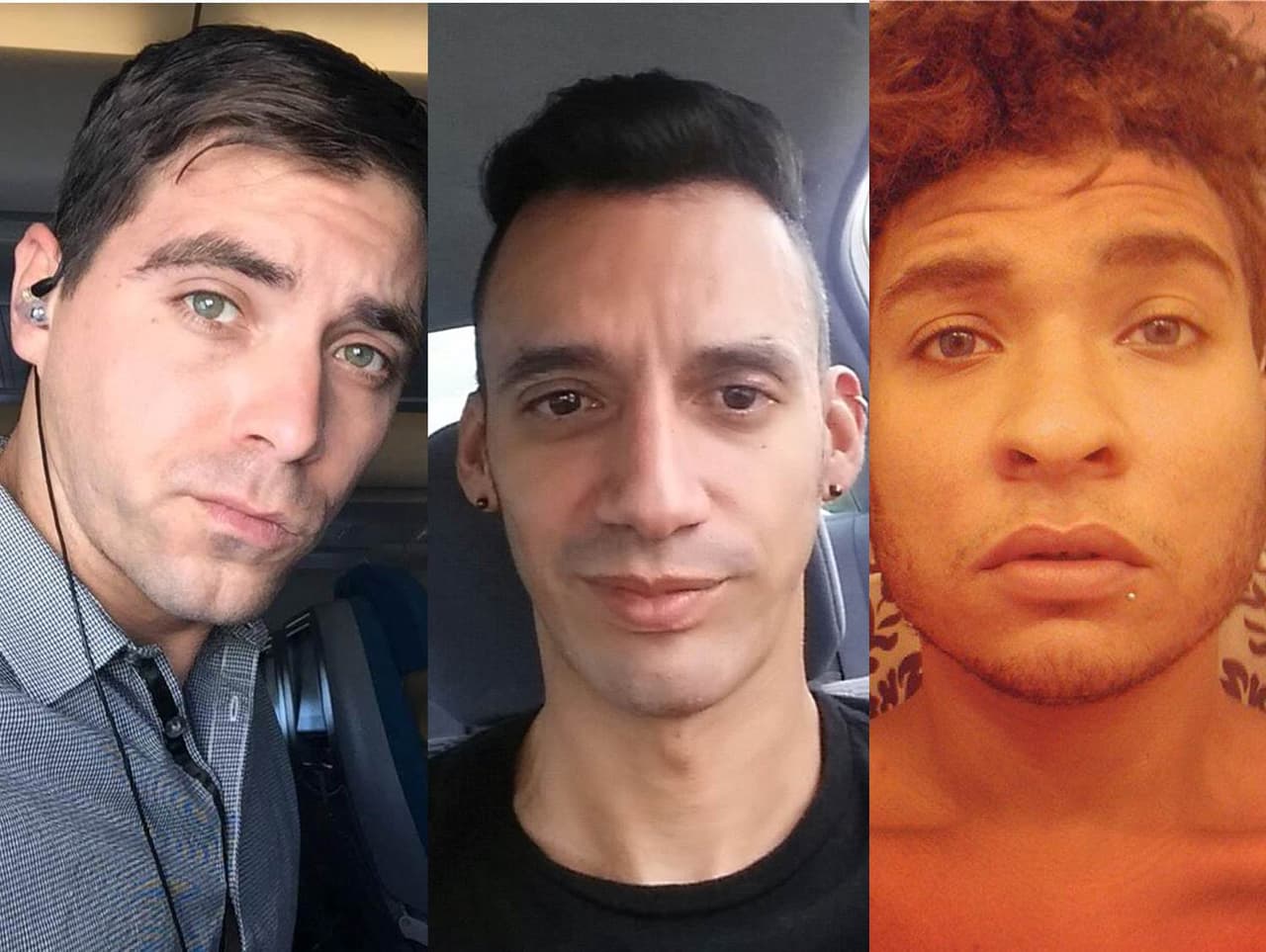 Edward Sotomayor (i), Eric I. Ortiz-Rivera (c) y Stanley M. Almodóvar (d).