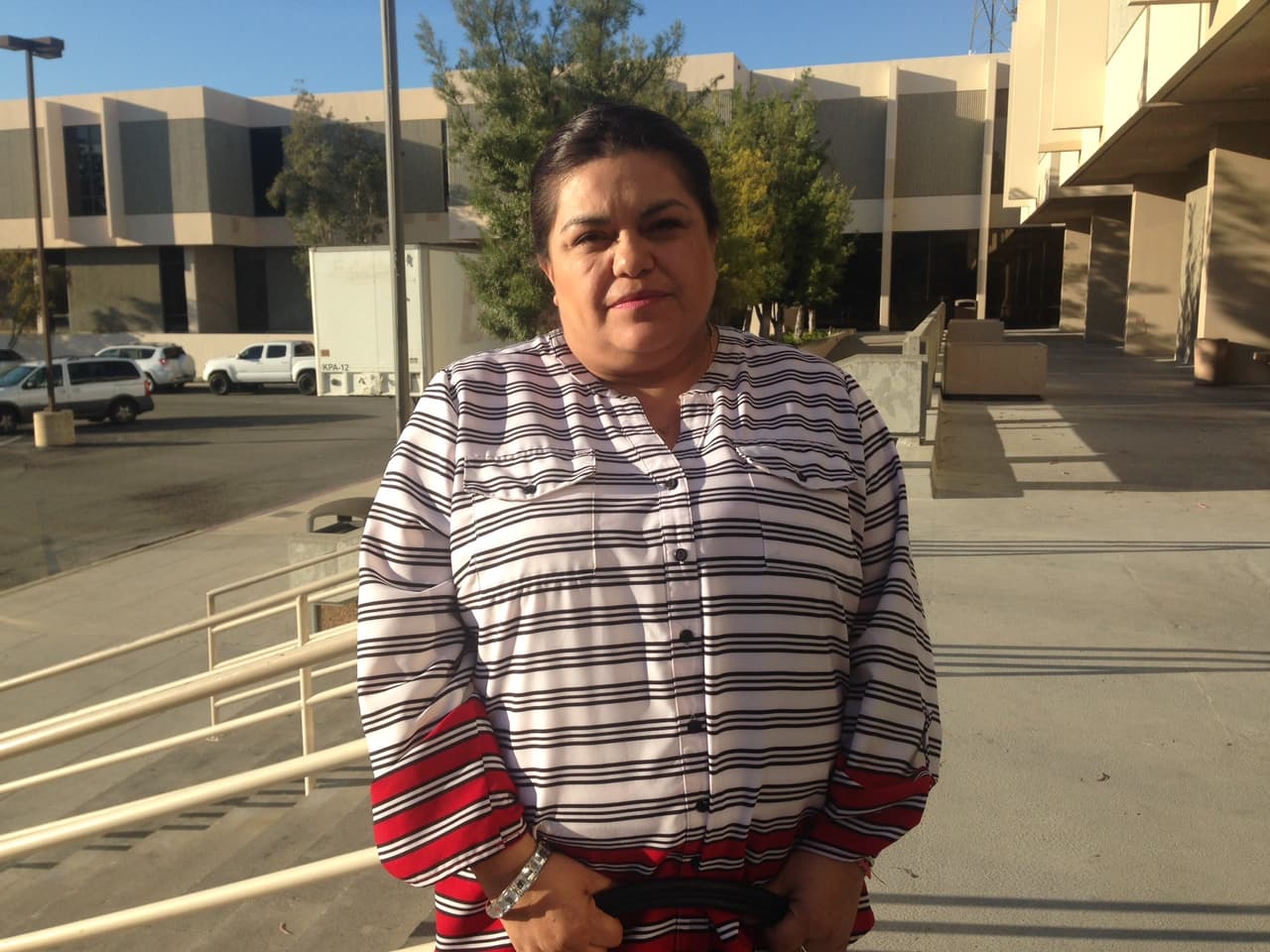 María Padilla, niñera del bebé de Mayra Neli y Isidro Medrano