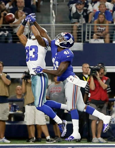 Las mejores tomas del duelo cardiaco que se llevó los Dallas Cowboys 27-26 sobre los New York Giants.