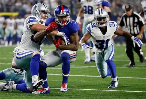 Las mejores tomas del duelo cardiaco que se llevó los Dallas Cowboys 27-26 sobre los New York Giants.