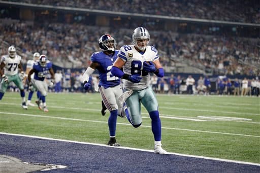 Las mejores tomas del duelo cardiaco que se llevó los Dallas Cowboys 27-26 sobre los New York Giants.