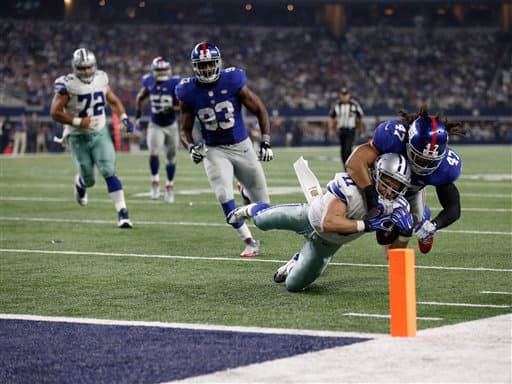 Las mejores tomas del duelo cardiaco que se llevó los Dallas Cowboys 27-26 sobre los New York Giants.