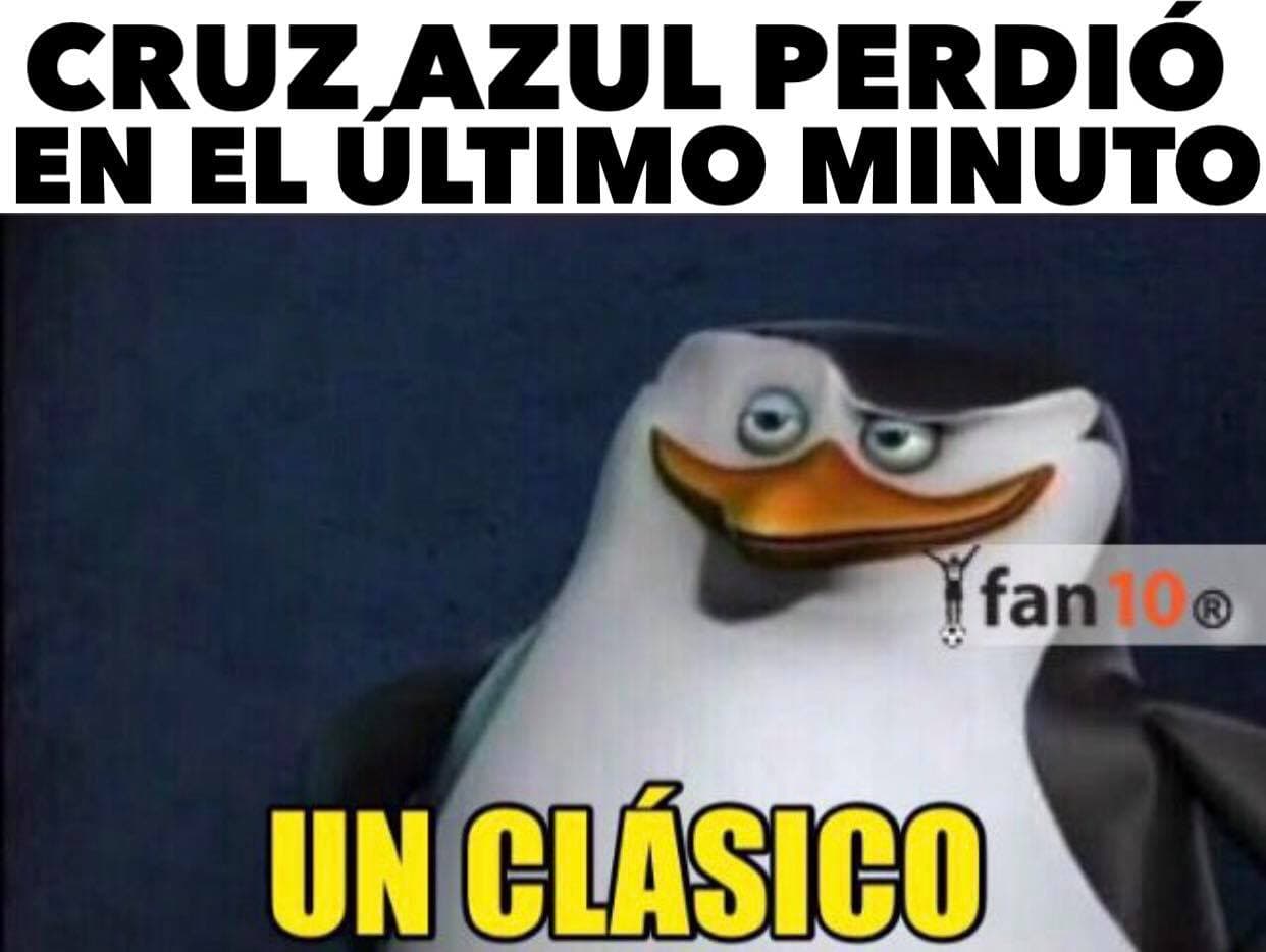 Los memes comenzaron a vivir el próximo clásico entre Chivas y América y de pasó se burlaron de Cruz Azul.