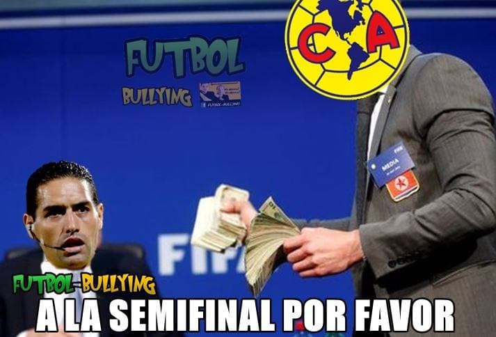 La derrota por 2-1 de Guadalajara ante América no pasó desapercibida en las redes sociales que se rieron por la eliminación de las Chivas.