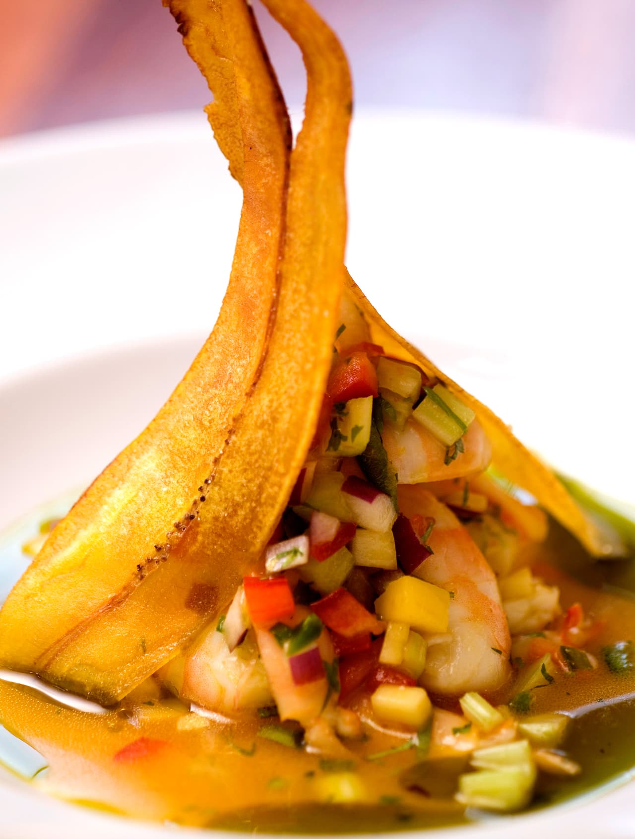 Cómo preparar ceviche de camarón con maracuyá