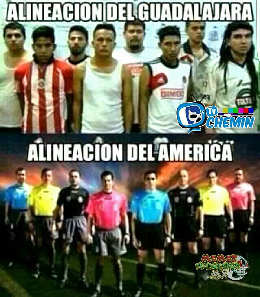 Los memes comenzaron a vivir el próximo clásico entre Chivas y América y de pasó se burlaron de Cruz Azul.