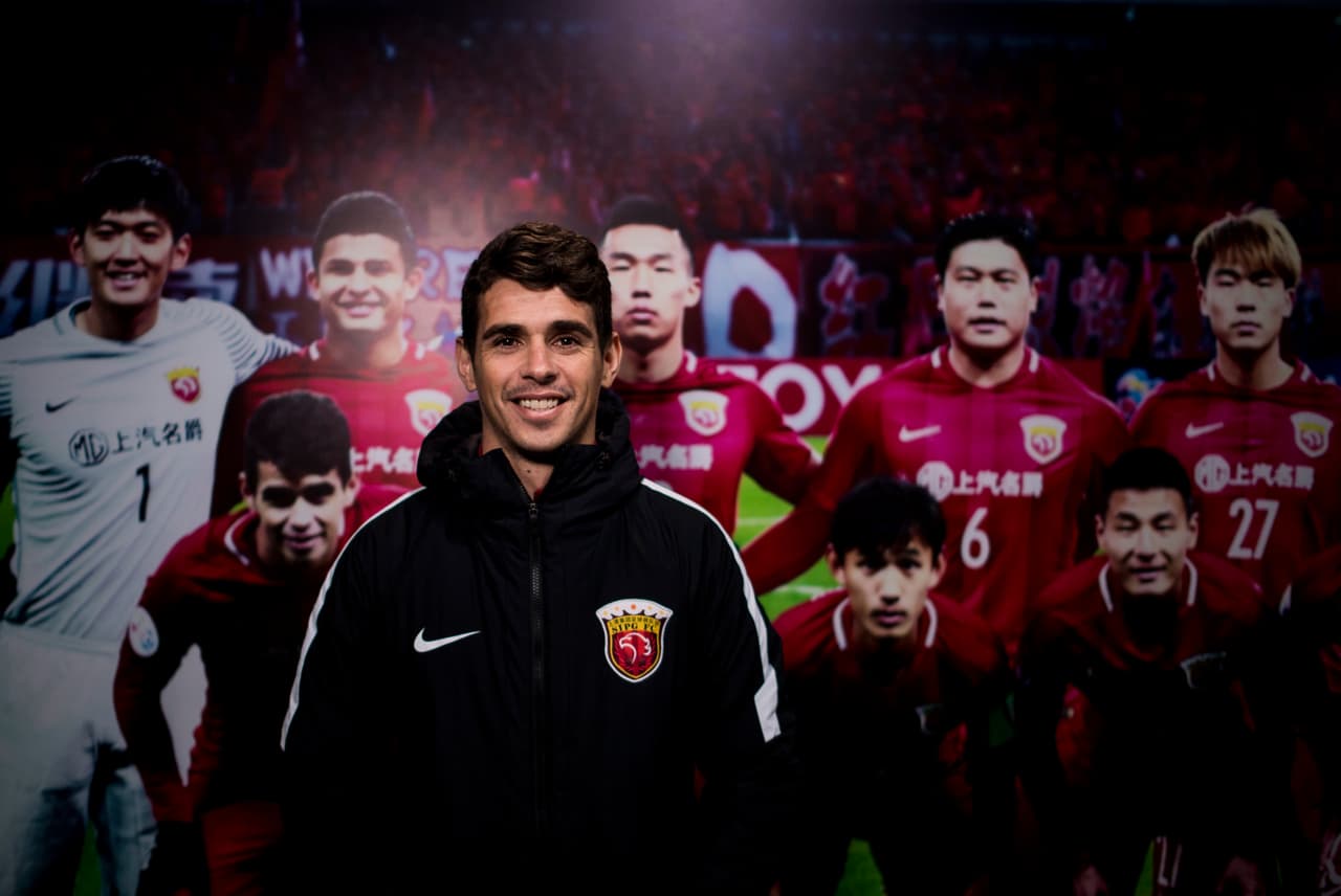 1. Óscar (Brasil) - Comprado por el Shanghai SIPG por 60 millones de euros.
