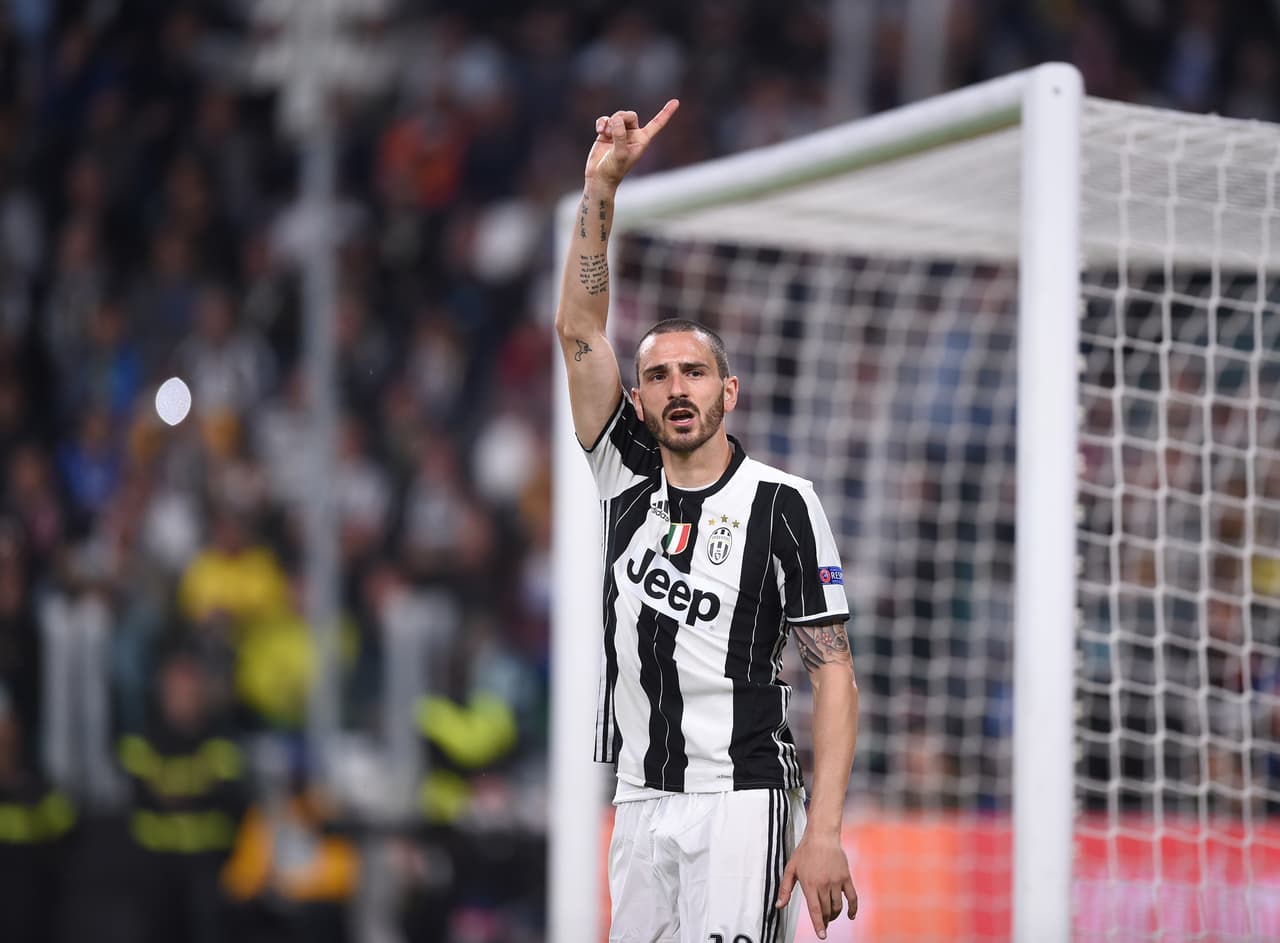 Leonardo Bonucci, defensa central de Juventus (subcampeón).