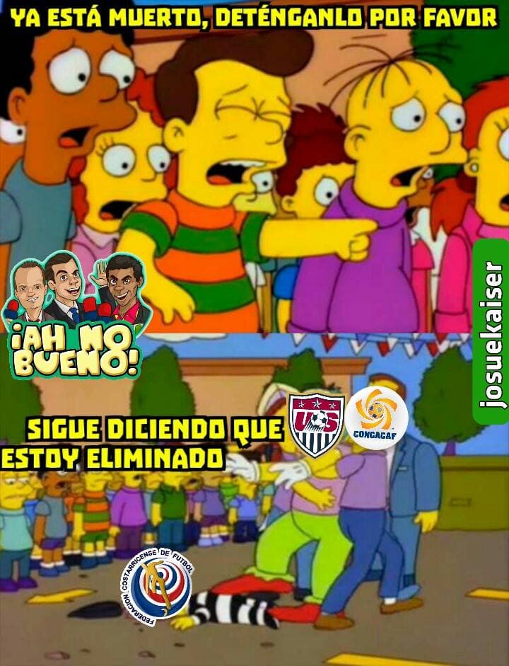 Los memes no podían faltar luego de la goleada de Estados Unidos sorbe Costa Rica y el triunfo de Paraguay