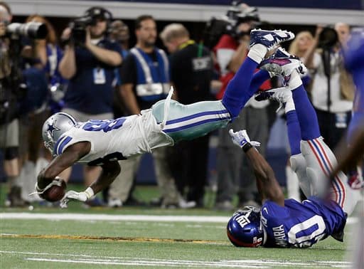 Las mejores tomas del duelo cardiaco que se llevó los Dallas Cowboys 27-26 sobre los New York Giants.
