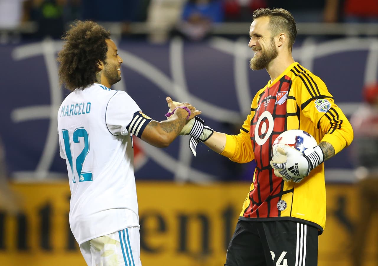 El penal ejecutado por Marcelo ante Stefan Frei dio la victoria final al Real Madrid. (USA Today Images)