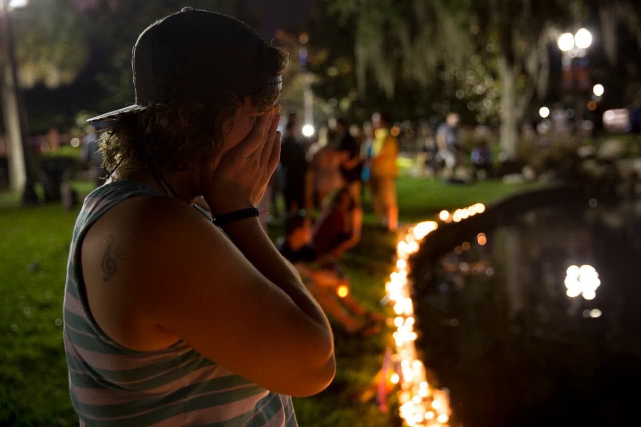 La tristeza de varios de los presentes era evidente.