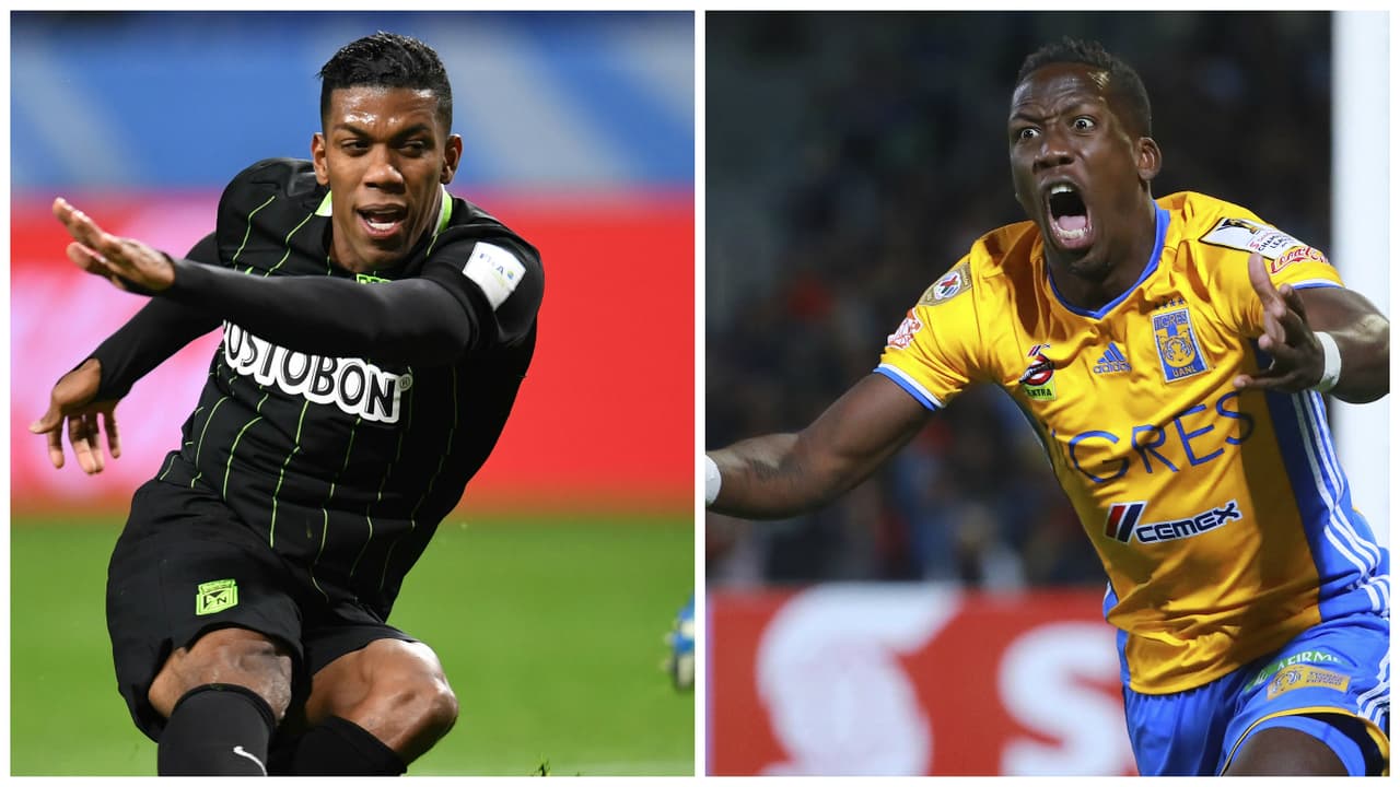 El colombiano Orlando Berrío es tan fuerte y veloz como el peruano Luis Advíncula y su parecido físico es asombroso. Son dos panteras negras.