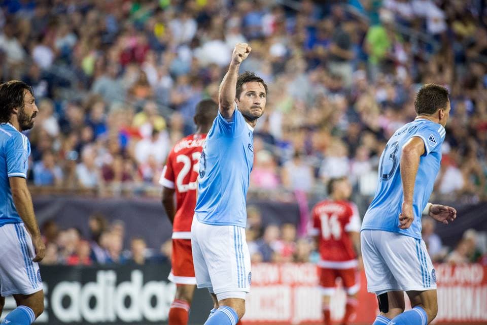 Pese a la derrota de New York City FC Frank Lampard mantiene su racha goleadora en la MLS