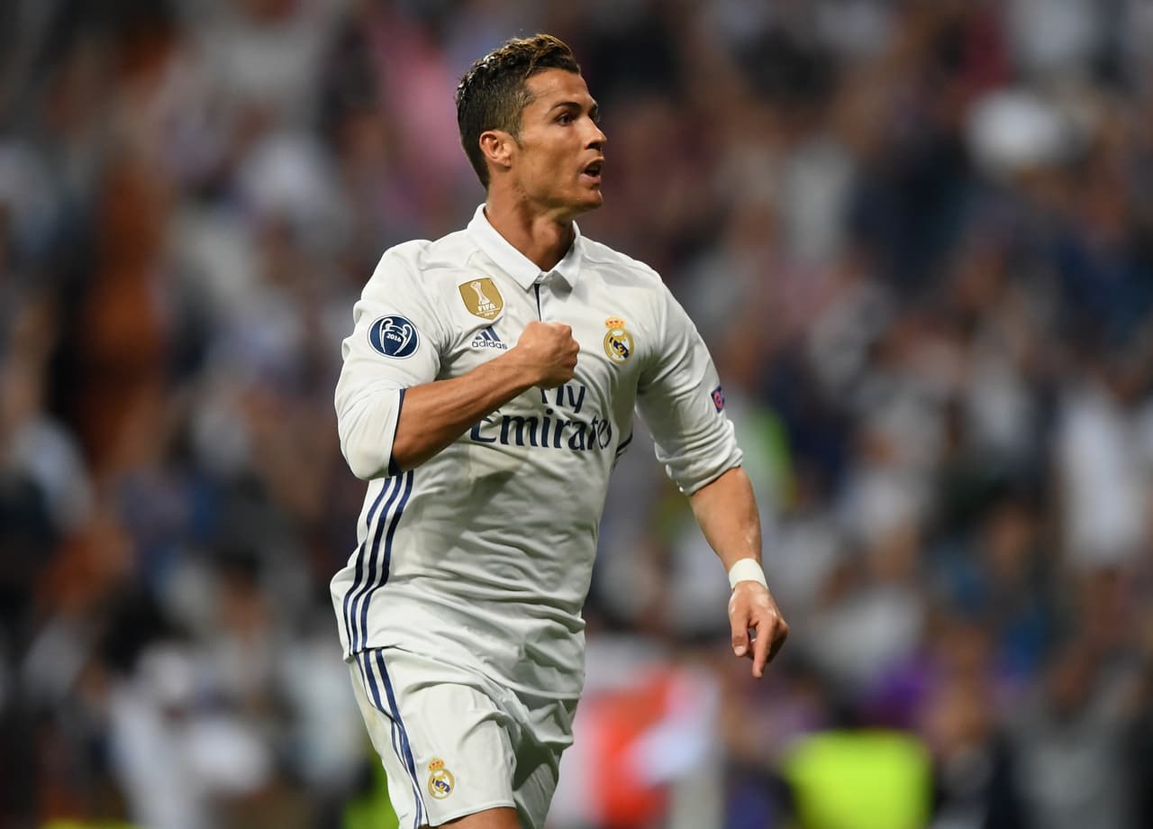 Cristiano Ronaldo, delantero y goleador de Real Madrid (campeón).