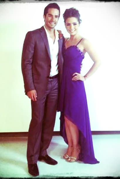 Se veían muy bien juntos y enamorados.