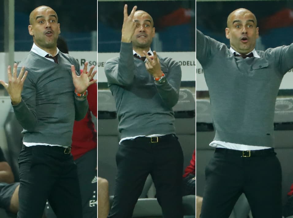 Muy a su estilo el aún técnico del Bayern Munich vivo cada instante del partido ante el Dortmund y aquí presentamos sus mejores momentos.