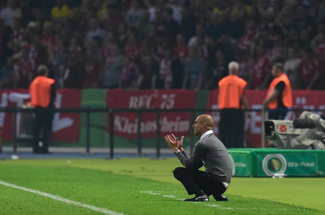 Y pedía al cielo una de gol para los suyos.