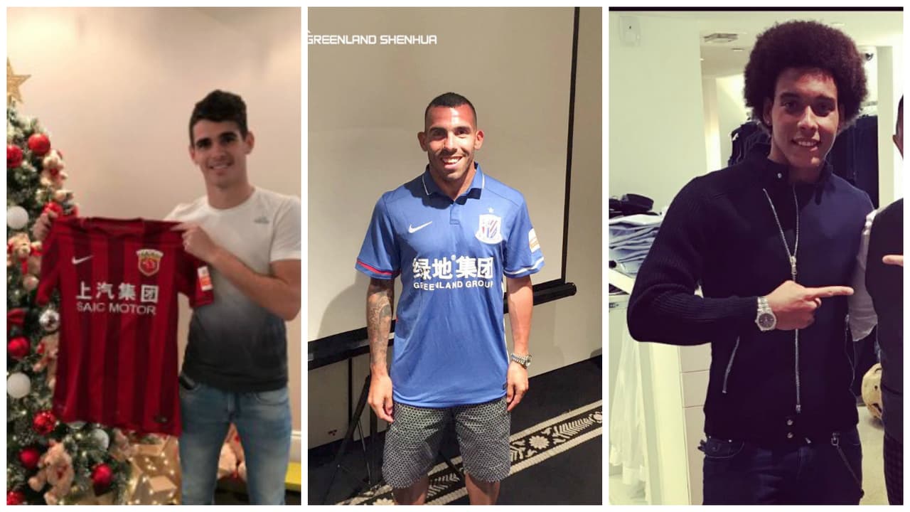 Oscar, Tévez y Witsel pasarán dulces diciembres de aquí en adelante.