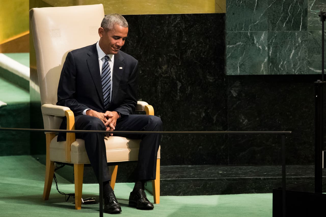 Este es uno de los looks con el que más se ha fotografiado a Barack Obama.