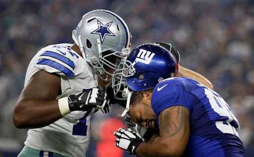 Las mejores tomas del duelo cardiaco que se llevó los Dallas Cowboys 27-26 sobre los New York Giants.